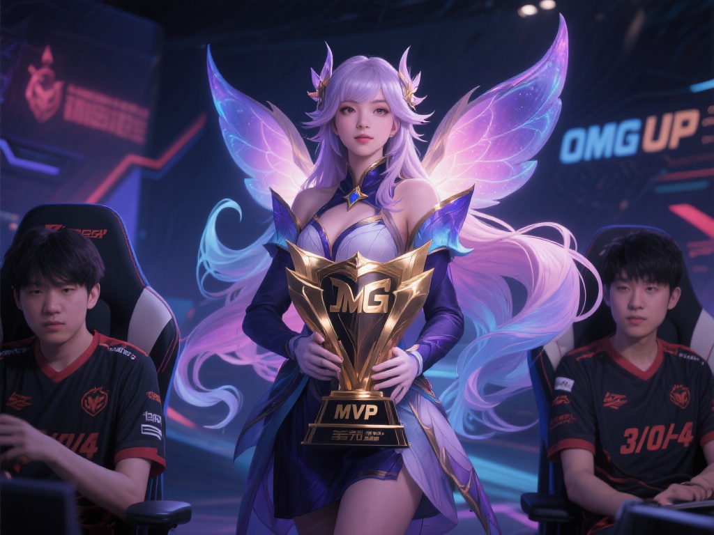 Beishang莉莉娅3/0/4助OMG击败UP夺MVP 电竞世界中的每一场对决都充满了激情与悬念